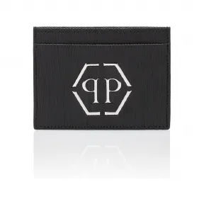 菲利普·普莱因/Philipp Plein 皮革信用卡夹字母组合 114784-02-4-0