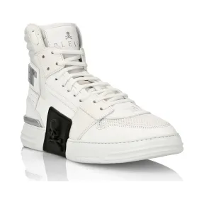 菲利普·普莱因/Philipp Plein 高帮靴 A19S-MSC2364-PLE006N-01
