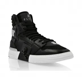 菲利普·普莱因/Philipp Plein 高帮靴 A19S-MSC2364-PLE006N-02