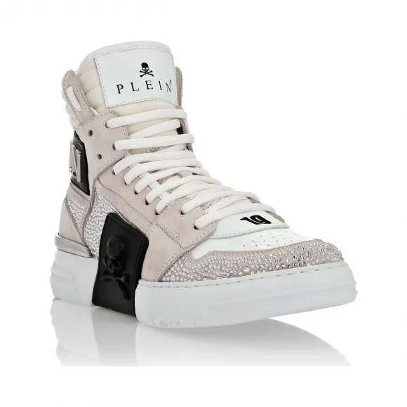 菲利普·普莱因/Philipp Plein 高帮靴 F19S-WSC1418-PXV004N-0102