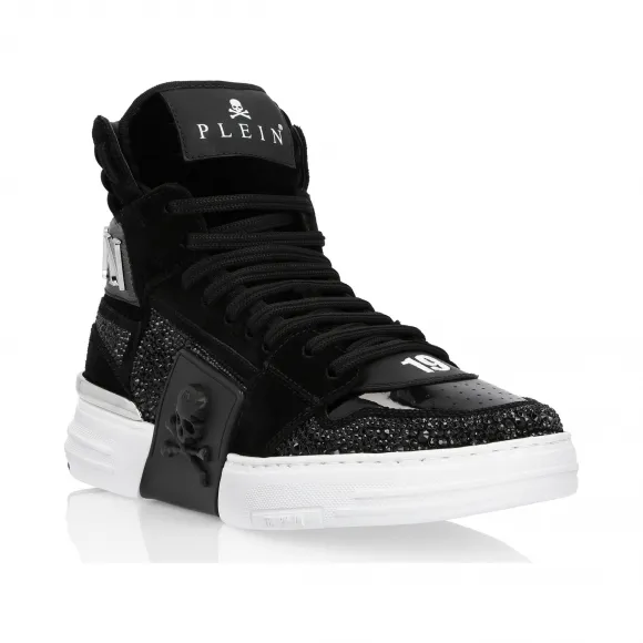 菲利普·普莱因/Philipp Plein 高帮靴 F19S-WSC1418-PXV004N-02