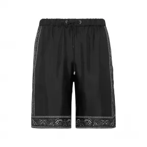 菲利普·普莱因/Philipp Plein 真丝短裤佩斯利头巾 FACC-MRT1282-PTE028N-02