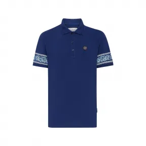 菲利普·普莱因/Philipp Plein 珠地 Polo 衫短袖佩斯利头巾 FACC-MTK6552-PTE003N-14