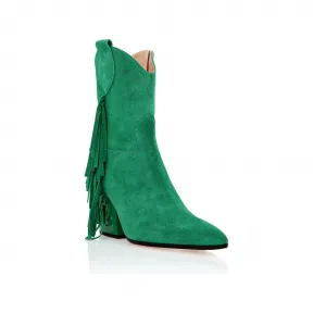 菲利普·普莱因/Philipp Plein 麂皮靴 中跟牛仔 FACS-WSE0690-PLE009N-05