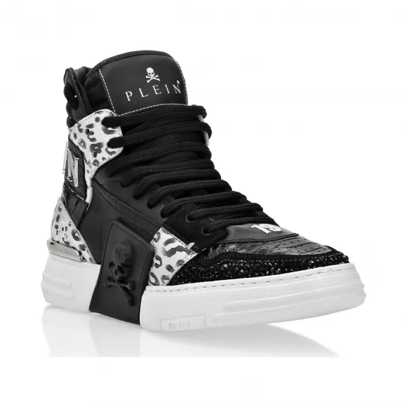 菲利普·普莱因/Philipp Plein 高帮靴 P20S-WSC1710-PTE003N-02