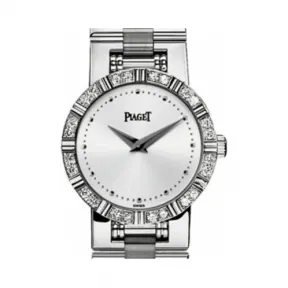 伯爵/Piaget 珠宝腕表系列 石英机芯 18k白金 女表 G0A02132