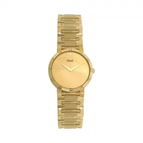 伯爵/Piaget 珠宝腕表系列 石英机芯 18k黄金 女表 G0A03305