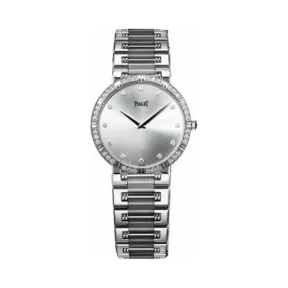 伯爵/Piaget 珠宝腕表系列 手动机械 18k白金镶钻 女表 G0A05143