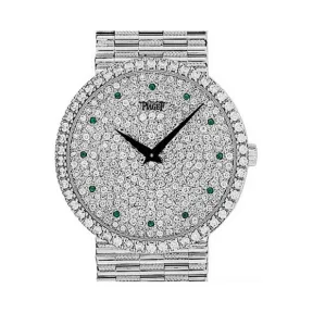 伯爵/Piaget  自动机械 18k白金 男表 G0A09219