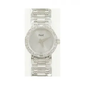 伯爵/Piaget 珠宝腕表系列 石英机芯 18k白金 女表 G0A20006