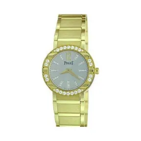 伯爵/Piaget POLO系列 石英机芯 18k黄金 女表 G0A26032