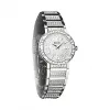 伯爵/Piaget POLO系列 石英机芯 18k白金镶钻 女表 G0A26034