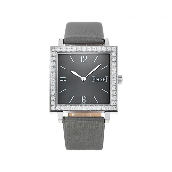 伯爵/Piaget Altiplano系列 30 MM 白金镶钻 手动机械机芯 女表 G0A26040