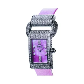 伯爵/Piaget  石英机芯 18k白金 女表 G0A27012