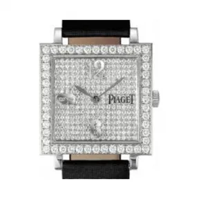 伯爵/Piaget LIMELIGHT系列 石英机芯 18k白金 女表 G0A30102