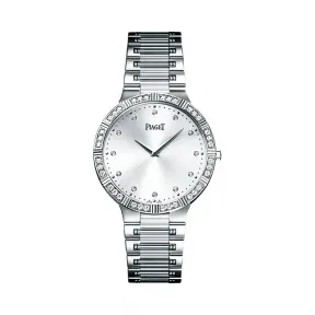 伯爵/Piaget 珠宝腕表系列 手动机械 18k白金镶钻 女表 G0A31046