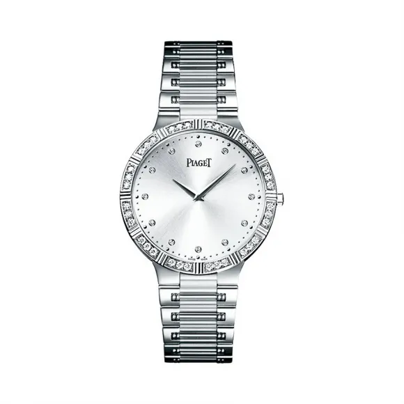 伯爵/Piaget 珠宝腕表系列 手动机械 18k白金镶钻 女表 G0A31046