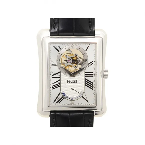 伯爵/Piaget 黑带系列 手动机械 18K白金 男表 G0A31115