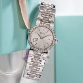 伯爵/Piaget 舞者系列 石英机芯 18K白金 女表 G0A32052