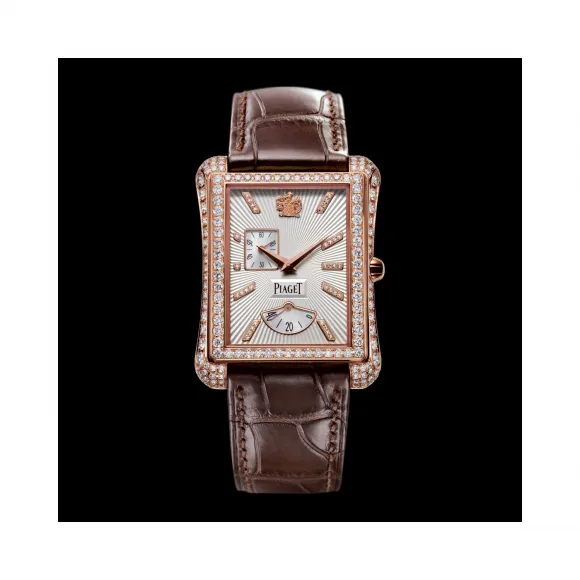 伯爵/Piaget 黑带系列 自动机械 18k玫瑰金镶钻 男表 G0A33074