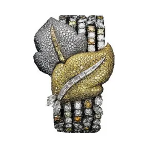 伯爵/Piaget 非凡珍品系列 石英机芯 18K白金 女表 G0A33157