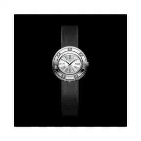 伯爵/Piaget 时来运转系列 石英机芯 18k白金 女表 G0A35085