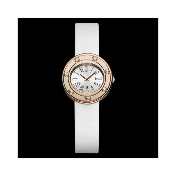 伯爵/Piaget 时来运转系列 石英机芯 18k玫瑰金 女表 G0A35086