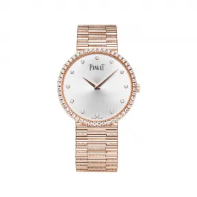 伯爵/Piaget 珠宝腕表系列 手动机械 玫瑰金 女表 G0A37046