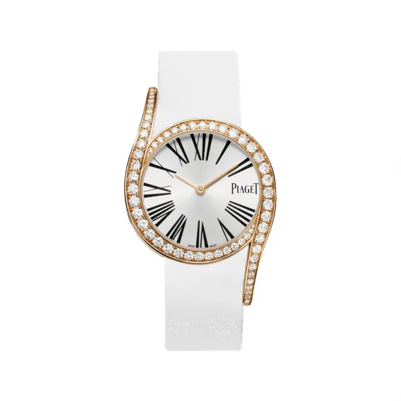 伯爵/Piaget LIMELIGHT系列 石英机芯 18K玫瑰金表壳 女表 G0A38161