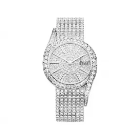 伯爵/Piaget 高级珠宝腕表系列 石英机芯 白金 女表 G0A38164