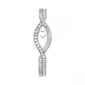 伯爵/Piaget 创意系列 石英机芯 18K白金表壳 女表 G0A38203