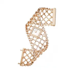 伯爵/Piaget 创意系列 石英机芯 18K玫瑰金表壳 女表 G0A38208