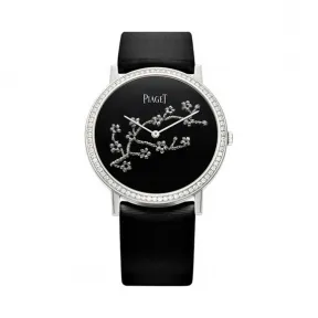 伯爵/Piaget ALTIPLANO系列 手动机械 18K白金 男表 G0A38574