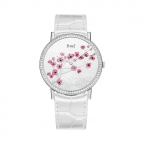 伯爵/Piaget ALTIPLANO系列 手动机械 18K白金 女表 G0A38577