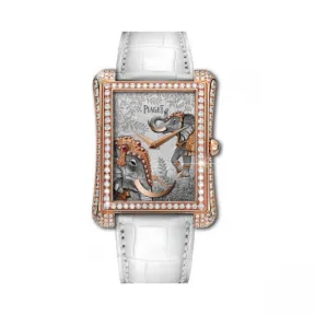 伯爵/Piaget 黑带系列 手动机械 18K玫瑰金 男表 G0A38587