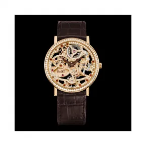 伯爵/Piaget ALTIPLANO系列 自动机械 玫瑰金 男表 G0A39125