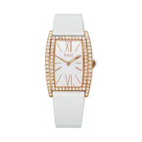 伯爵/Piaget LIMELIGHT系列 石英机芯 18k玫瑰金镶钻 女表 G0A39190