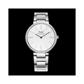 伯爵/Piaget ALTIPLANO系列 自动机械 18k白金镶钻 女表 G0A40109