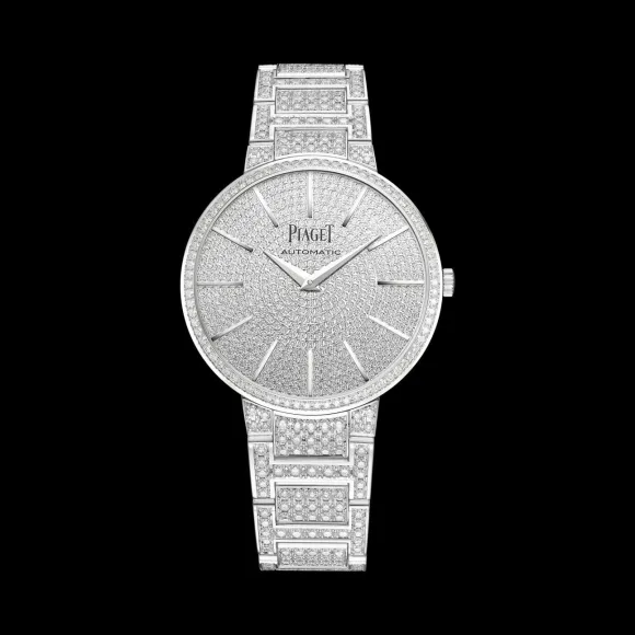 伯爵/Piaget 非凡珍品系列 自动机械 18k白金 女表 G0A41129