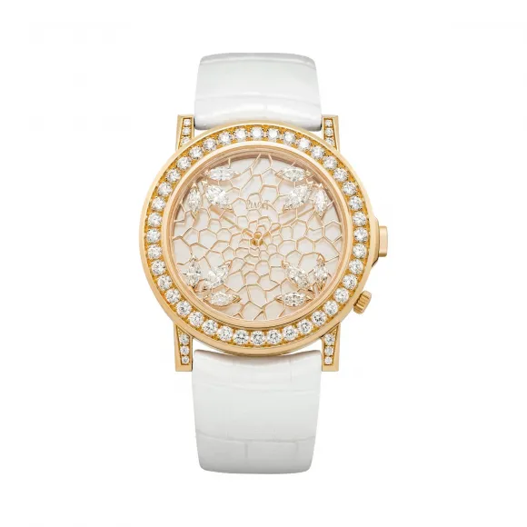 伯爵/Piaget 高级珠宝腕表系列 手动机械 玫瑰金 女表 G0A42061