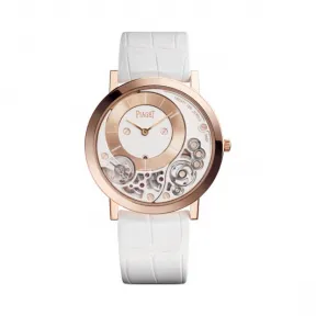 伯爵/Piaget ALTIPLANO系列 手动机械 18k玫瑰金 男表 G0A42110