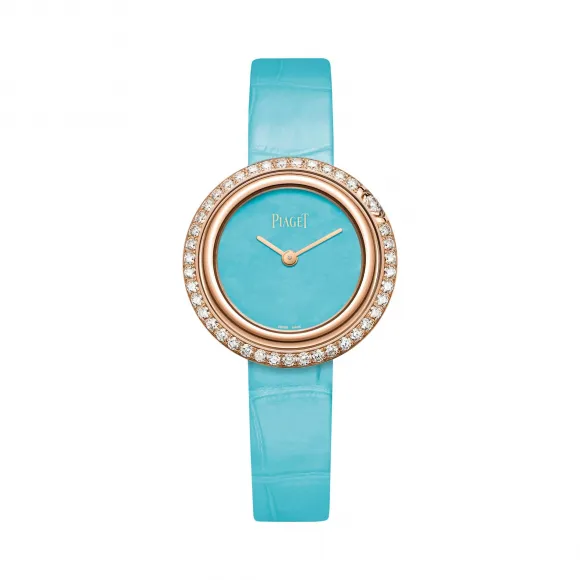 伯爵/Piaget 时来运转系列 石英机芯 玫瑰金 女表 G0A43089