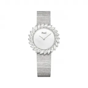 伯爵/Piaget 珠宝腕表系列 手动机械 18K白金表壳 女表 G0A43254