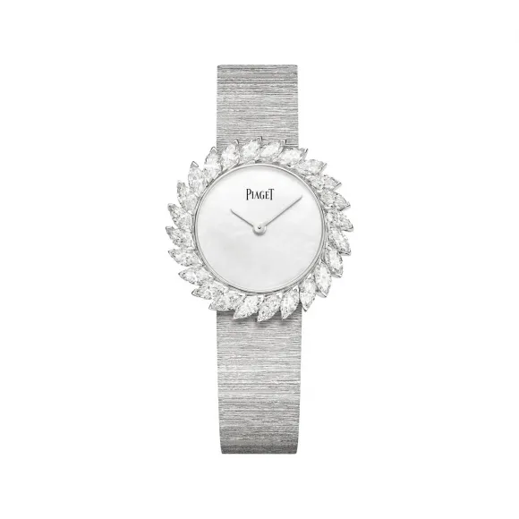 伯爵/Piaget 珠宝腕表系列 手动机械 18K白金表壳 女表 G0A43254