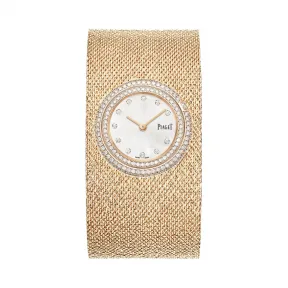 伯爵/Piaget 时来运转系列 石英机芯 18k玫瑰金 女表 G0A44069