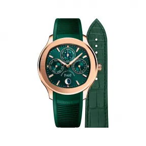 伯爵/Piaget Piaget Polo 系列 42MM 玫瑰金超薄万年历月相腕表 G0A48006 男表