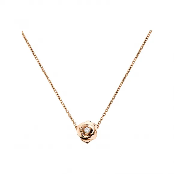 伯爵/Piaget 玫瑰金钻石吊坠-珠宝 G33U0081