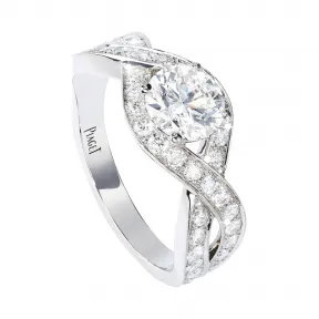 伯爵/Piaget 铂金 钻石 订婚戒指 - 婚礼珠宝 G34L4D00