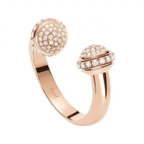 伯爵/Piaget Possession jewelry 系列 玫瑰金钻石戒指-伯爵珠宝 G34P1F00 