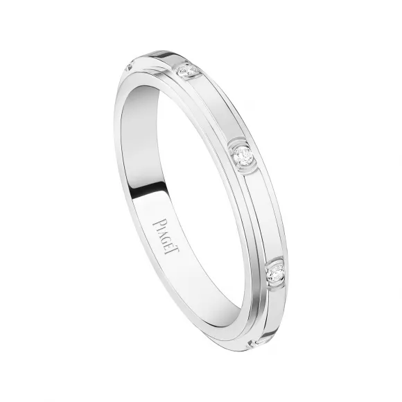 伯爵/Piaget 白金钻石戒指 - Piaget伯爵奢华珠宝G34P4M00